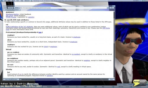XFN extentions for the metaverse